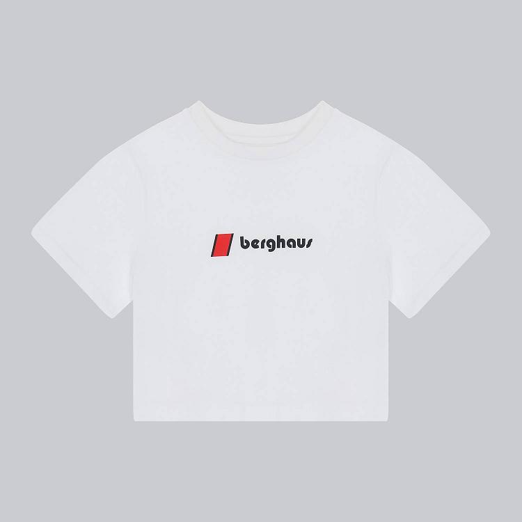 Dámska Tričko Berghaus Crop Biele Slovensko 2903LFOVY